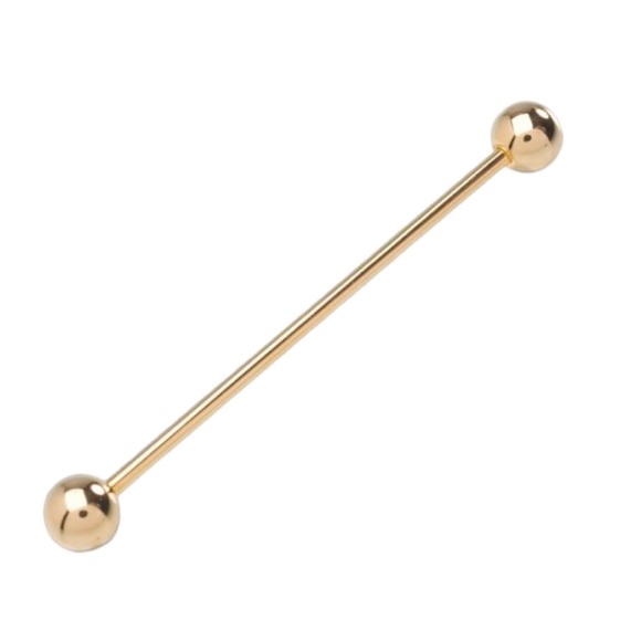 BROOKS BROTHERS GOLDTONE COLLAR BAR (NIB) - Picture 7 of 7